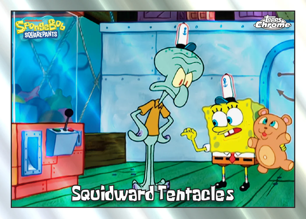 2025 Topps Chrome® SpongeBob 25th Anniversary - Hobby Box